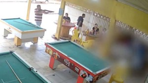 Dos hombres pierden apuesta jugando billar y terminaron masacrando a siete personas por burlarse de ellos en Brasil (VIDEO)