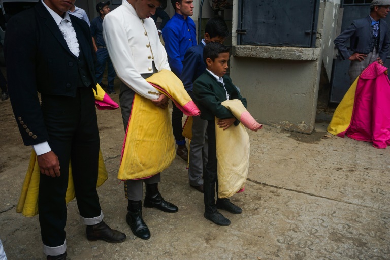 ‘Look brave’: Children taught bullfighting at Venezuelan torero school