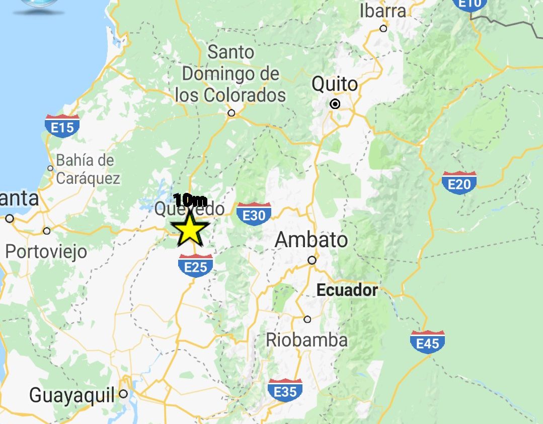 Sismo de magnitud 3 sacude una zona costera de Ecuador