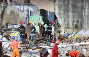 Desplome de edificio residencial en Brasil deja al menos dos muertos y cuatro desaparecidos