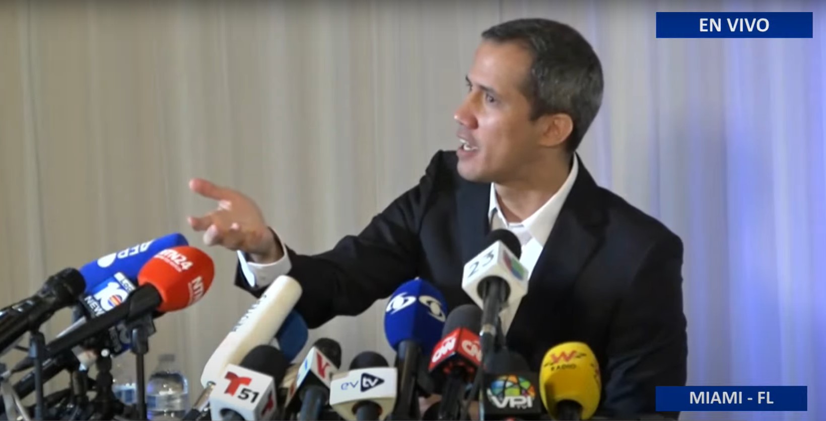 Guaidó envió mensaje a Maduro: Tú eres el responsable de la tragedia en Venezuela