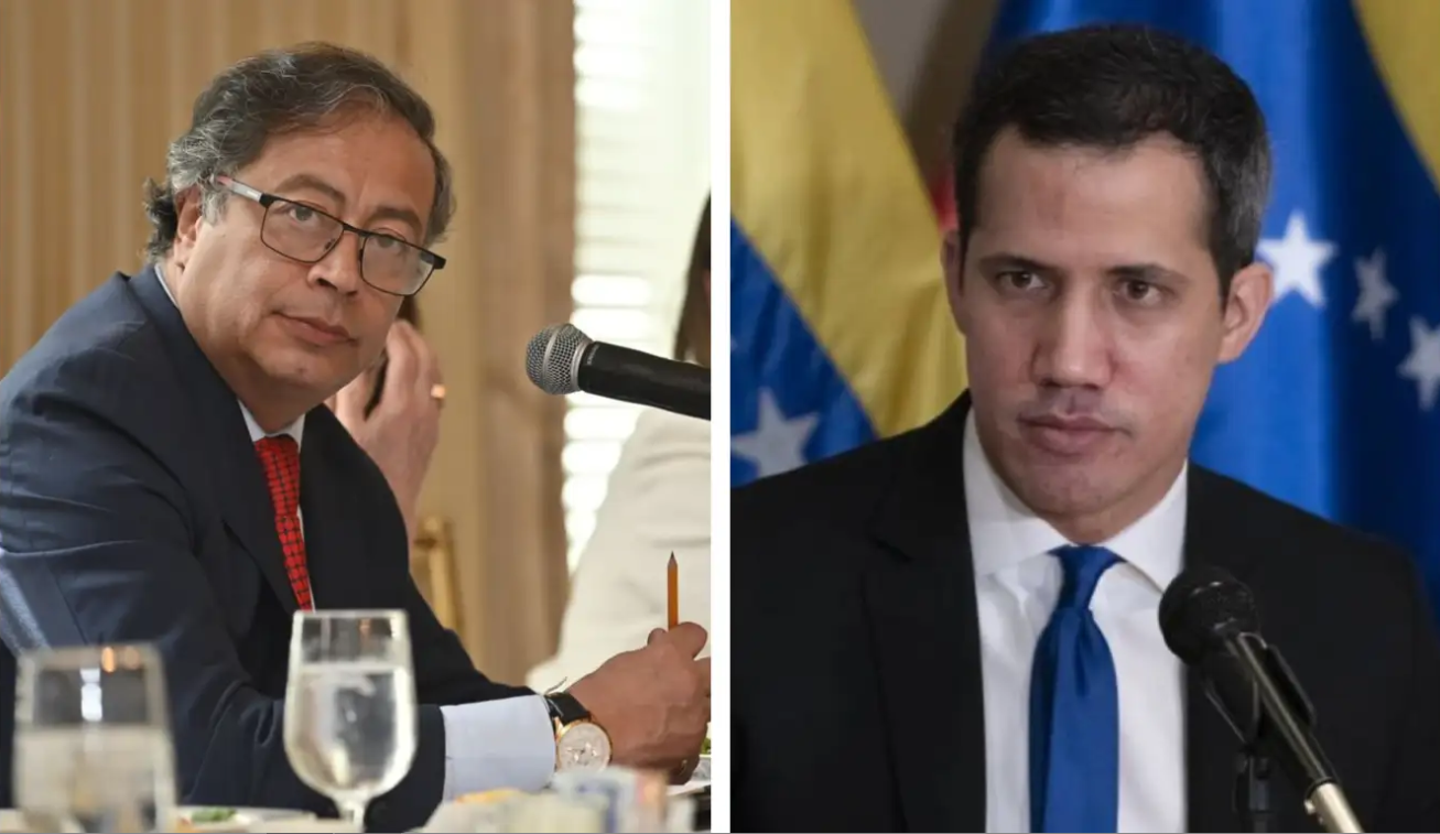 Las contradicciones de Petro respecto a la expulsión de Guaidó de Colombia