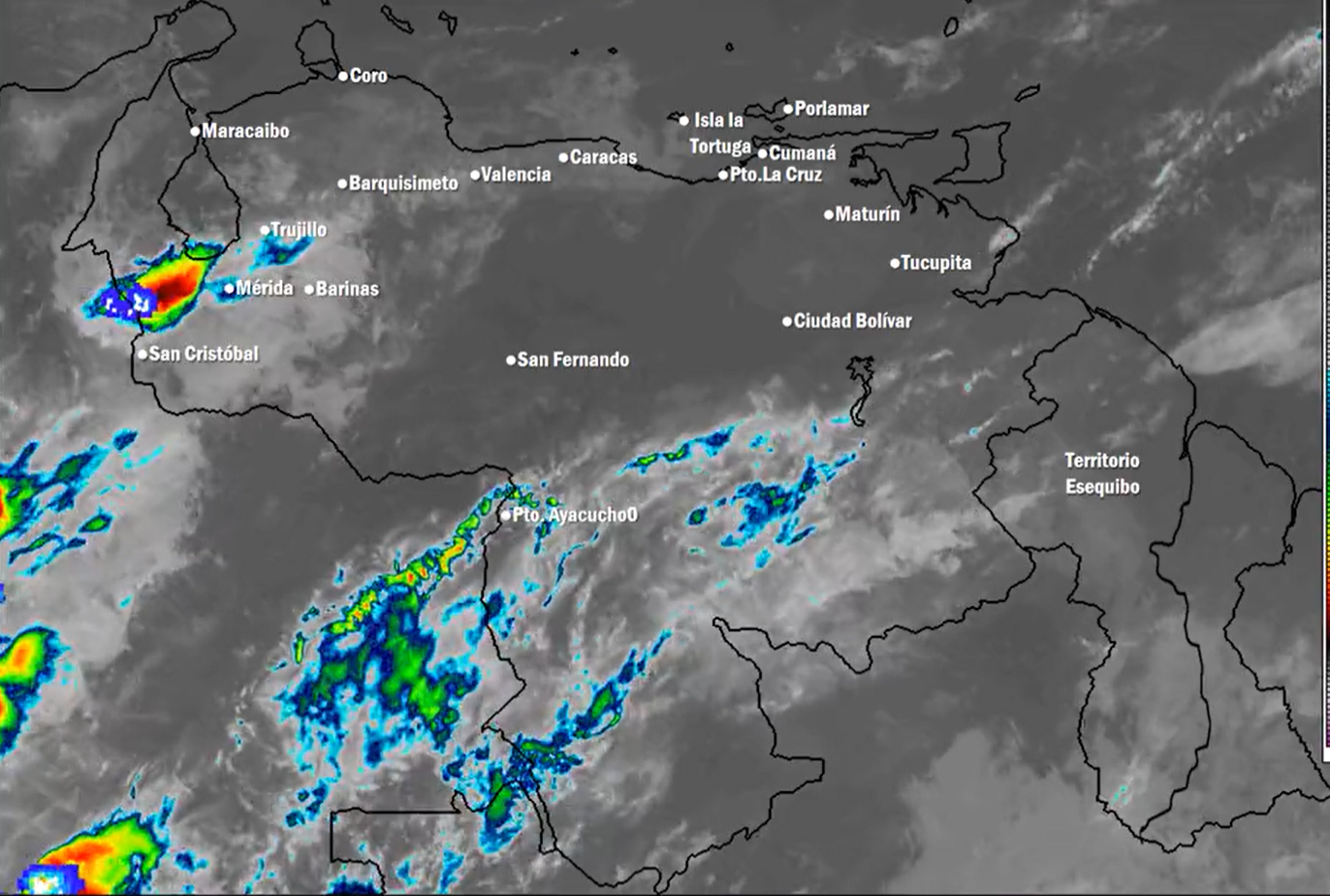 Inameh prevé nubosidad y baja probabilidad de lluvias en algunas zonas de Venezuela este #6Abr