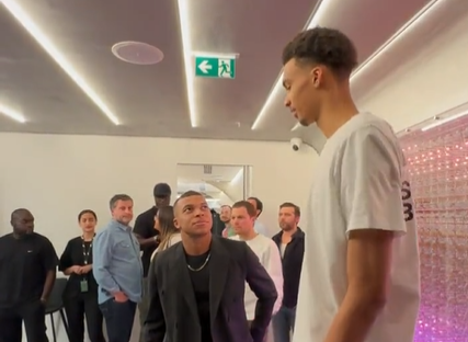 El VIDEO viral del basquetbolista que hizo ver a Kylian Mbappé como un pigmeo