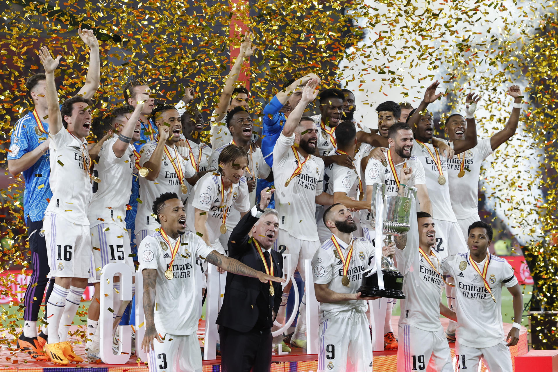 Real Madrid rompe el maleficio y se corona en la Copa del Rey