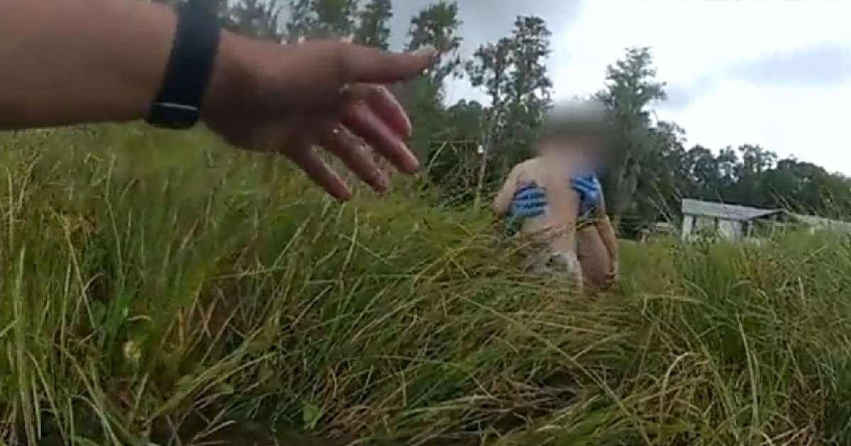 Impresionante VIDEO: Policía recata a un niño con autismo que vagaba solo en un estanque de Florida