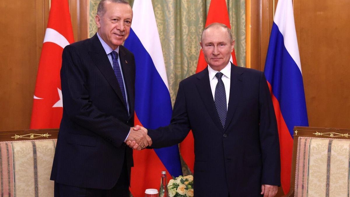 Erdogan pide a Putin renovar el acuerdo del grano y no aumentar la tensión del conflicto con Ucrania