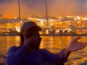 “Extremadamente bendecidas”: Amigas sobreviven al incendio de Maui pasando horas en la piscina (VIDEO)