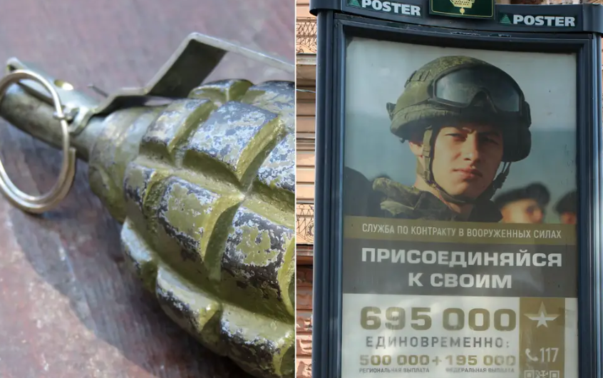 Tropas de Putin celebraban felices y borrachos… hasta que una granada explotó por error