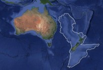 Zelandia: el mapa que muestra cuán grande era el continente sumergido que tardaron 375 años en hallar