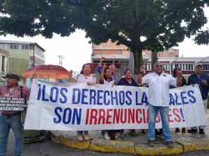 Movimiento de Trabajadores en Defensa del Voto en Carabobo mostró respaldo a miembros de la Comisión de Primaria