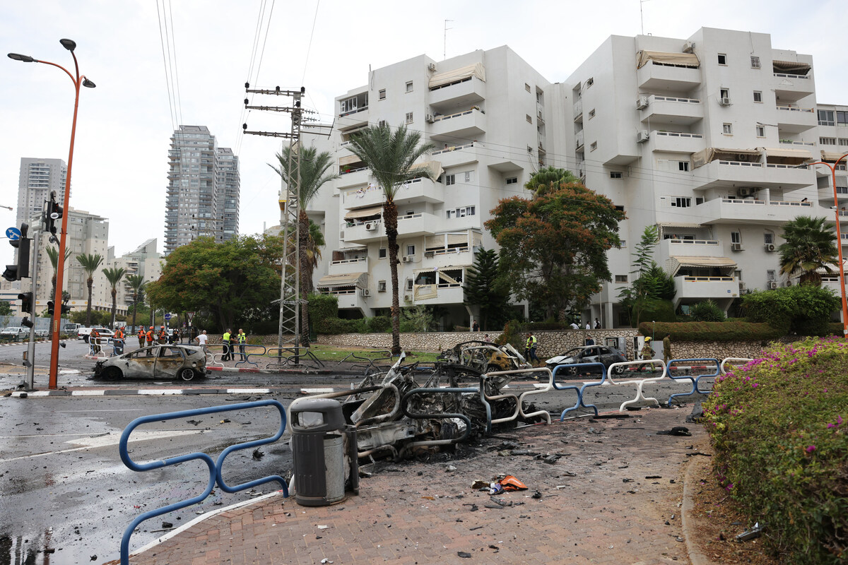 Grupo terrorista Hamás bombardea la ciudad israelí de Ashkelon: un cohete cayó sobre un hotel