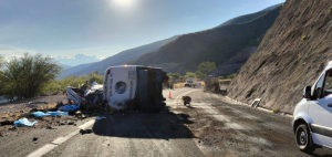 Tragedia en México: autobús con venezolanos a bordo se volcó y dejó 18 muertos (Fotos sensibles)