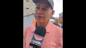 Militar retirado viajó en moto desde Santa Bárbara de Barinas a San Cristóbal para votar en la Primaria (VIDEO)
