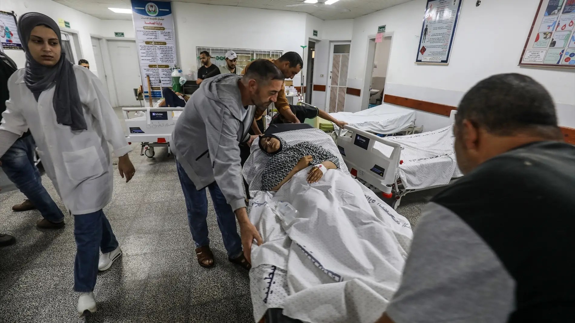 La ONU advierte que buena parte de los hospitales en Gaza están “al borde del colapso”