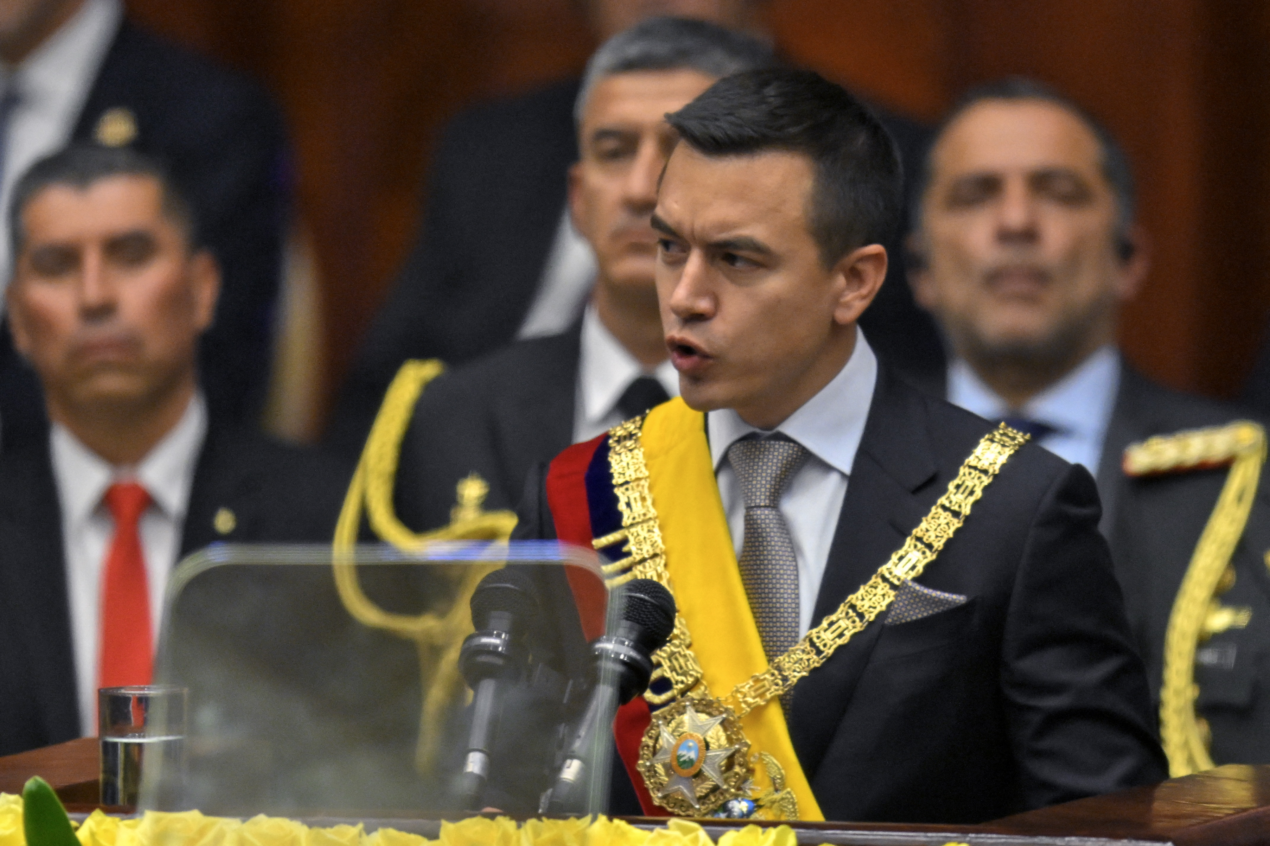 El presidente de Ecuador afirma que una banda criminal les ha ofrecido un “acuerdo de paz”