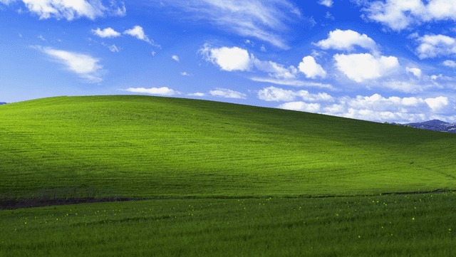 Así se ve 27 años después el paisaje de EEUU que fue fondo de pantalla de Windows