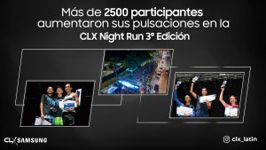 Más de 2500 participantes aumentaron sus pulsaciones en la CLX Night Run 3° Edición