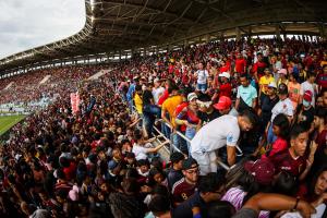 FVF repudió altercados entre fanáticos en el estadio Monumental de Maturín