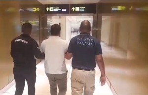 La Interpol agarró en Panamá a un venezolano con alerta roja