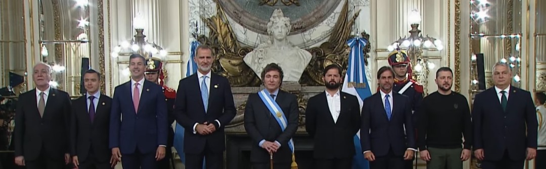 Las figuras importantes que estuvieron en el acto de proclamación de Javier Milei en Argentina