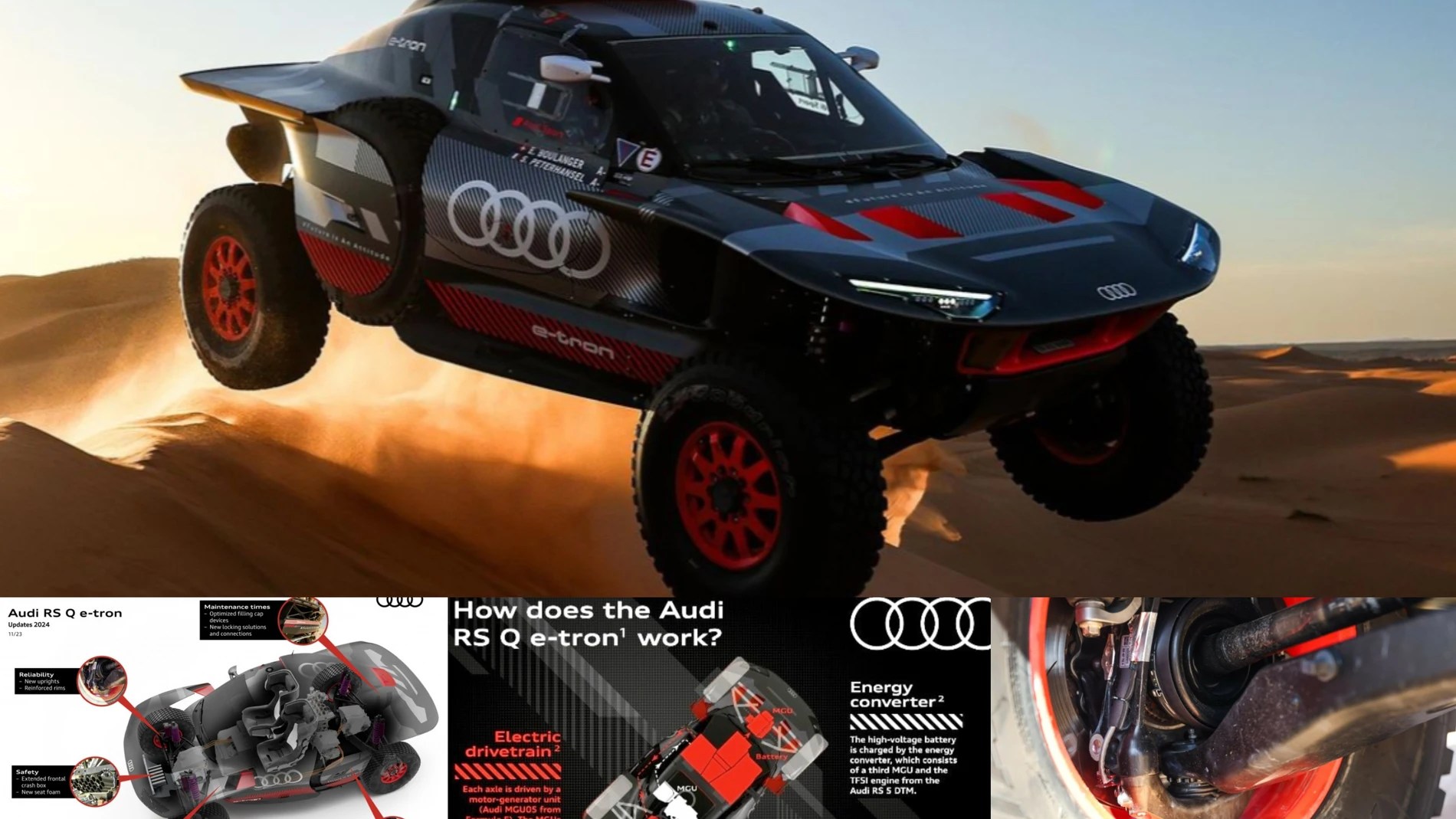 Audi RS Q e-tron: así funciona la bestia electrificada con la que Sainz ha domado el Dakar