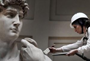Impactantes FOTOS de la “sesión de spa” para el David de Miguel Ángel en Florencia