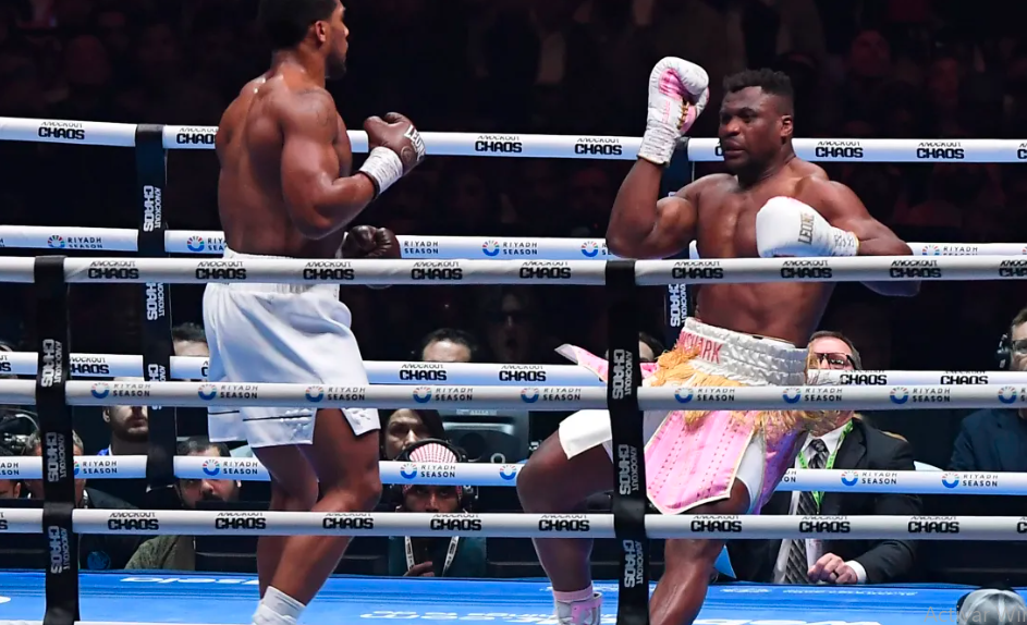 “No lo sentí”: Francis Ngannou habla del golpe de Anthony Joshua