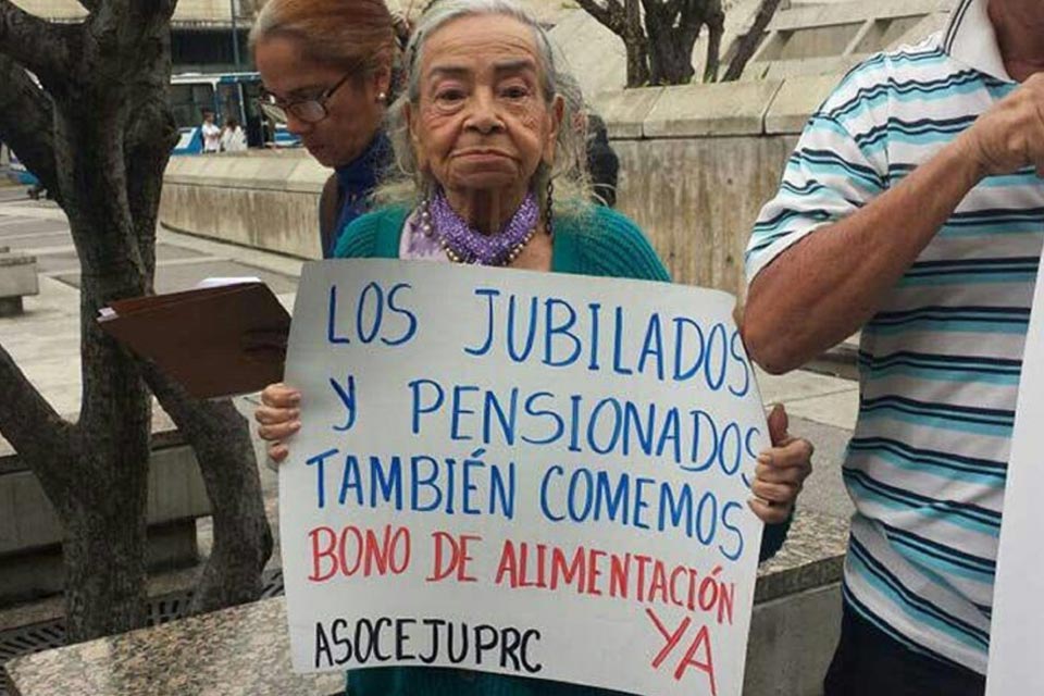 Pensionados y jubilados venezolanos convocan protesta nacional este #14Mar