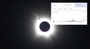 Se disparan las búsquedas en Google de “me duelen los ojos” en EEUU tras eclipse