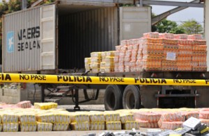 Decomisan en Panamá más de 1.600 kilos de cocaína ocultos en contenedores