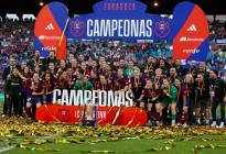 Barcelona conquistó la Copa de la Reina y se acerca al póker de títulos