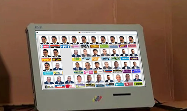 ¿Conoces cómo será la pantalla de las máquinas de votación de las Elecciones 2024 en Venezuela?