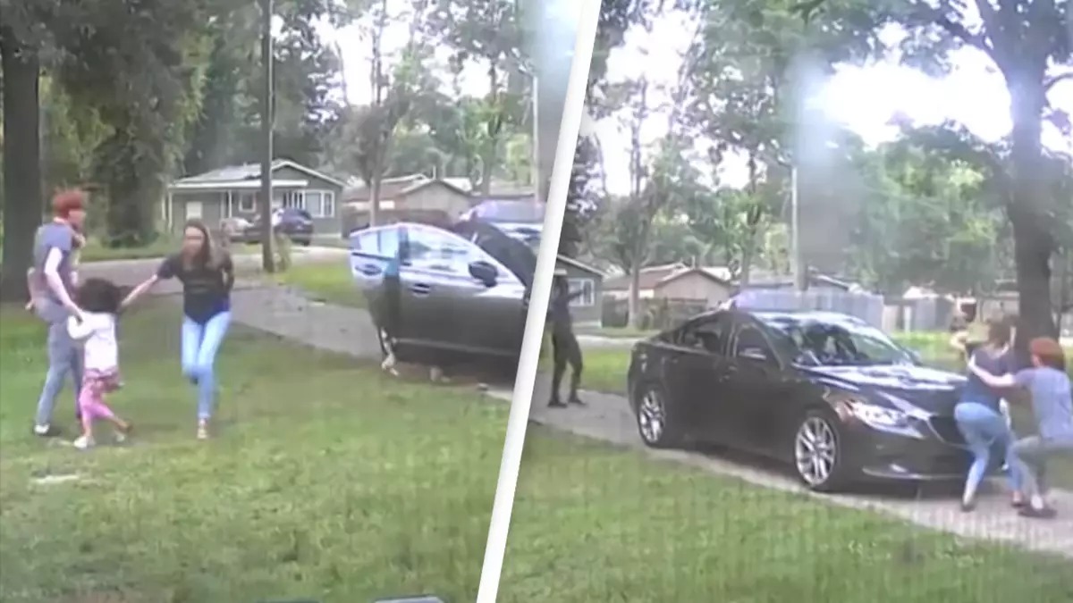 VIDEO aterrador: Ladrones abren fuego contra una familia mientras intentaban robar un carro en Misisipi