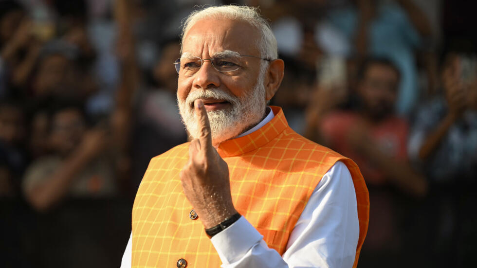 Modi toma posesión como primer ministro de la India para su tercer mandato consecutivo