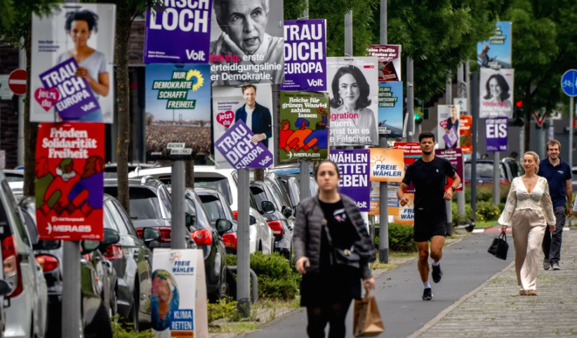 Participación en Alemania en elecciones europeas sube casi tres puntos a media jornada
