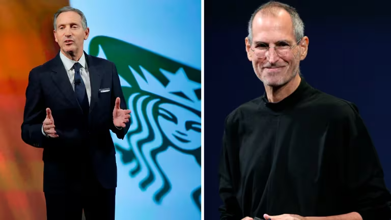 El día que Steve Jobs le gritó en la cara al fundador de Starbucks