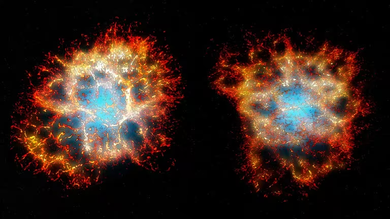 El telescopio espacial James Webb y una impactante fotografía de la Nebulosa del Cangrejo