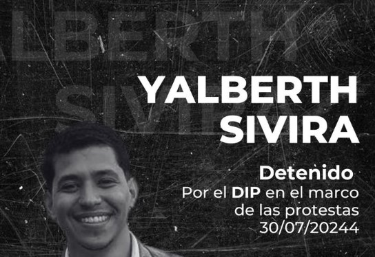 Denuncian  detención del Coordinador Juvenil de La Causa R en Caracas