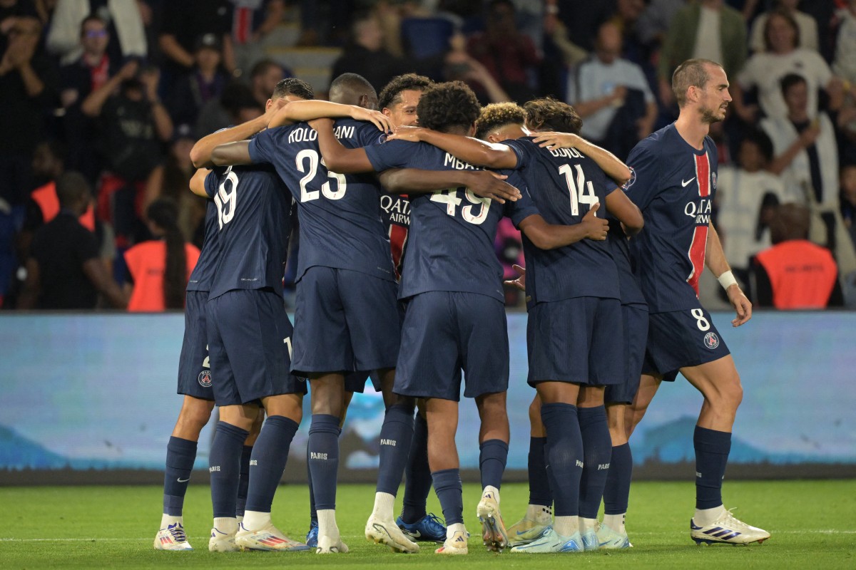 PSG aplastó al Montpellier en su primer partido en casa sin Mbappé