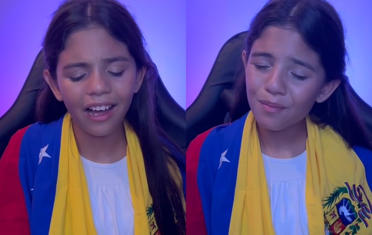 Victoria Sánchez, ganadora de la Voz Kids Portugal 2024, rinde homenaje a Venezuela (VIDEO)