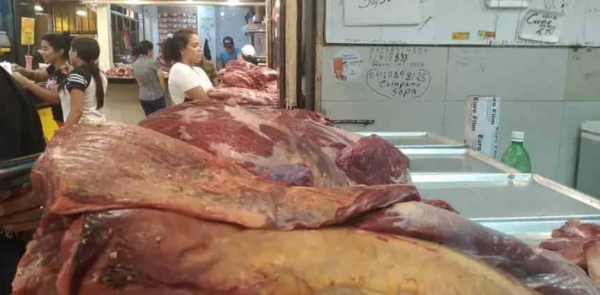 “Por lluvias y matraca en la carretera” se dispara el precio de la carne de res en Puerto La Cruz