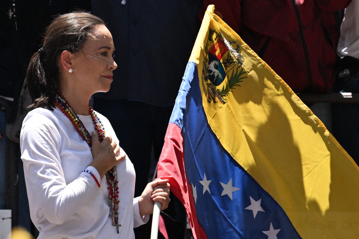 María Corina Machado instó a la comunidad internacional a aumentar la presión contra Nicolás Maduro