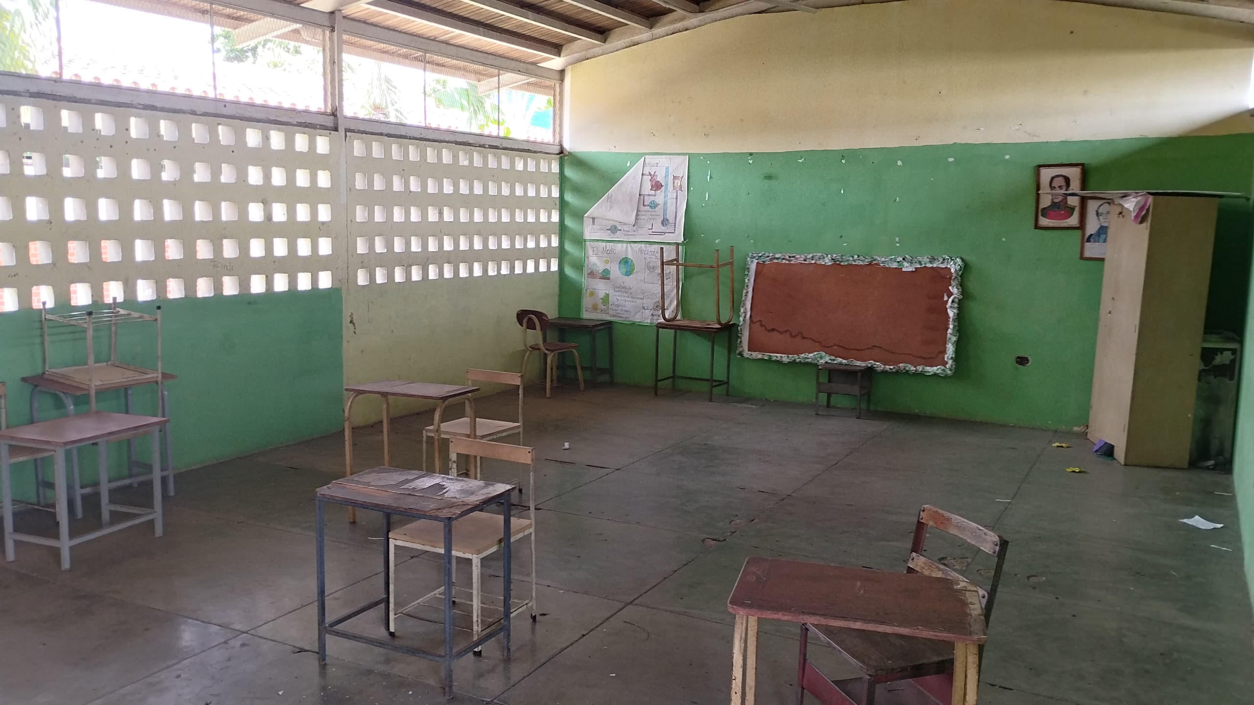 Cerca del 70% de las escuelas en Monagas presentan deficiencias en sus infraestructuras